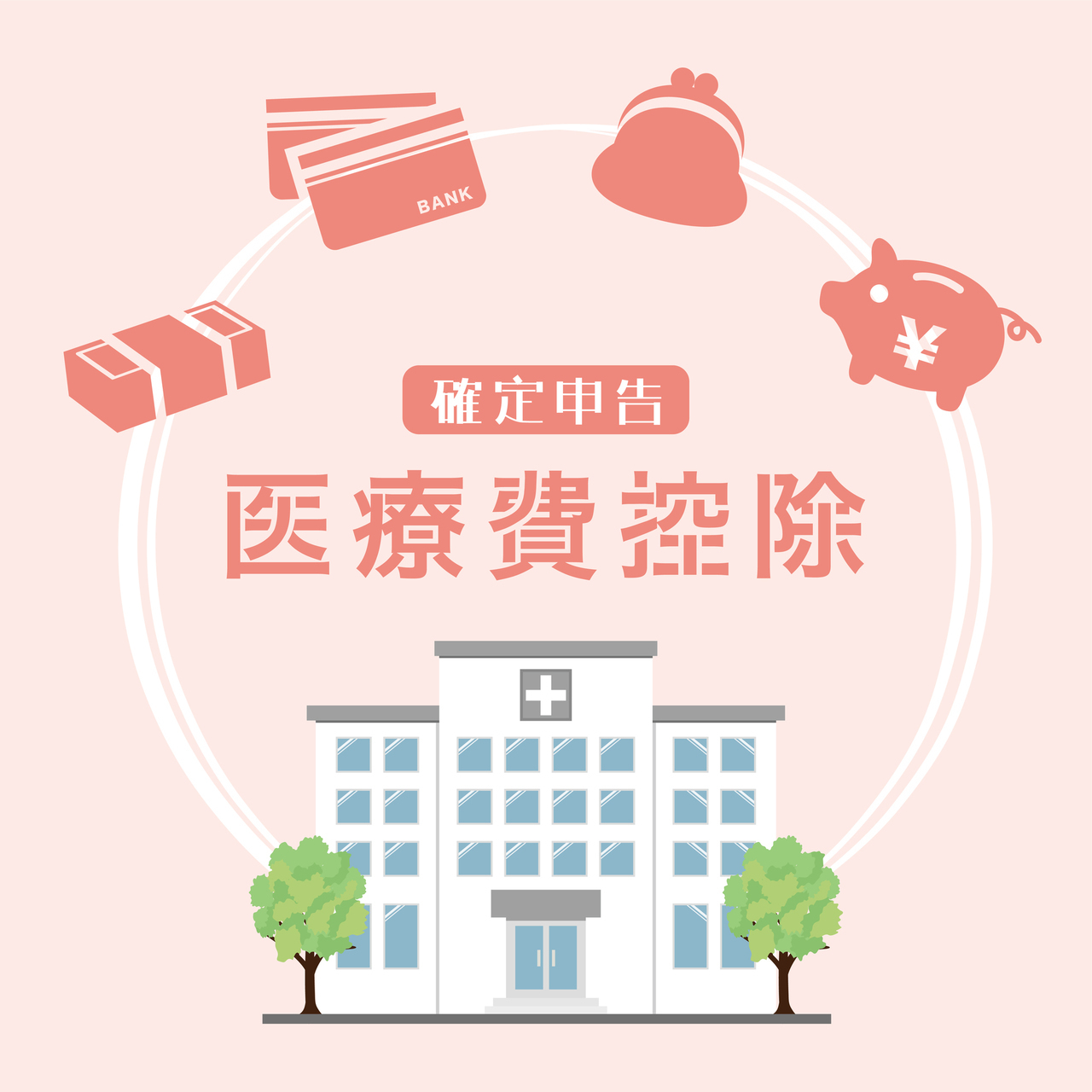 医療費控除の説明資料のイメージ写真